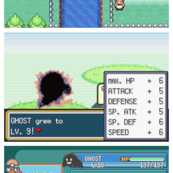 Pokemon Creepy Black GBA ROM Hack Game Custom Gameboy Advance - Picture 4 of 5
